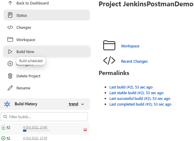 Configure Postman Scripts in Jenkins – journey of quality